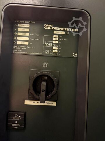 Verticale bewerkingscentrum DMG 1035V eco
