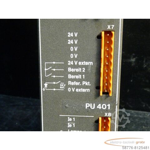 Bosch-komponent Bosch PU 401 Servo-Positioniereinheit   .