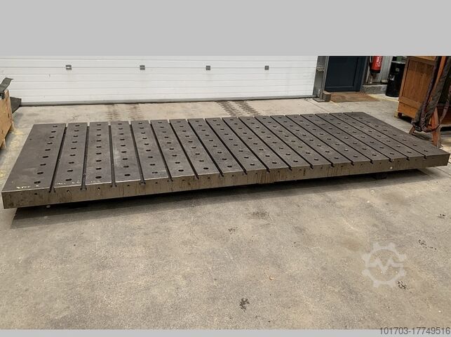 Stalen plaat Taque en acier 3800 x 1400 x 130 mm