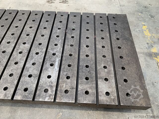 Stalen plaat Taque en acier 3800 x 1400 x 130 mm