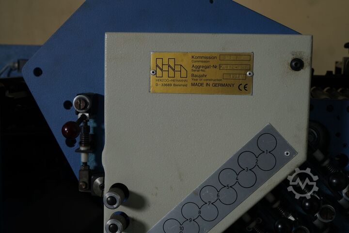 Vouwmachine Herzog Heymann 8/6 Paper Folding Machine 