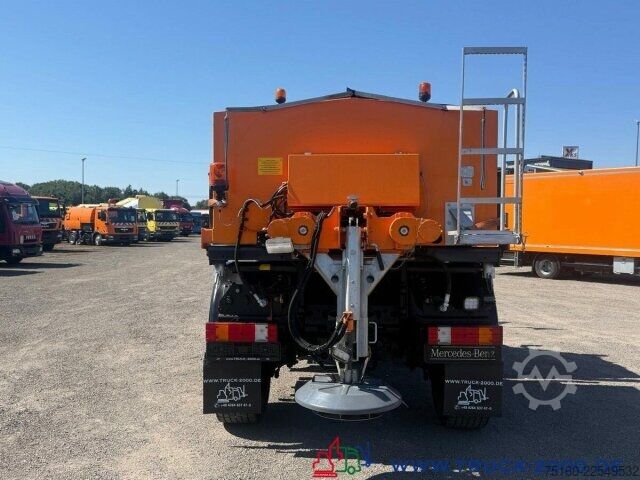 Driezijdige kipper Unimog U400 238PS Winterdienst + Streuer + 3m Schild
