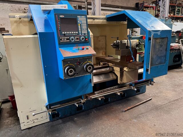 Tornio CNC Gornati, 1 m di passata sopra banco x 1 m fra le punte GORNATI AY 1000 x 1000