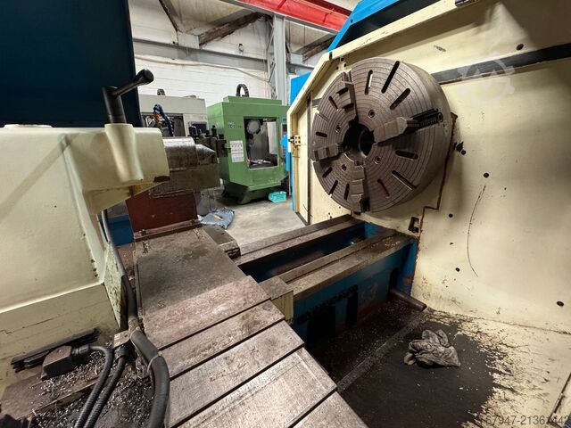 Tornio CNC Gornati, 1 m di passata sopra banco x 1 m fra le punte GORNATI AY 1000 x 1000
