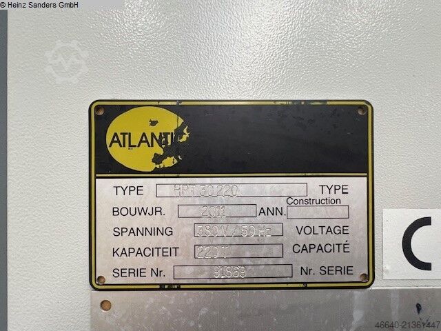 Pressa piegatrice - idraulica ATLANTIC HPT 30/220