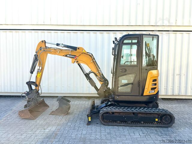 Minikoparka SANY SY26U / 2023 BJ / 59 Stunden! / MS03