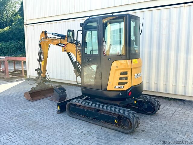 Minikoparka SANY SY26U / 2023 BJ / 59 Stunden! / MS03