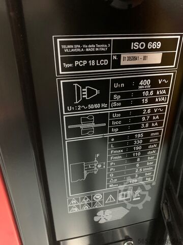 Kolom aanwijzer TELWIN PCP 18 LCD 400V