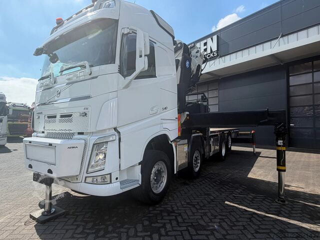 Kamion sa kranom Volvo FH 540 8x2 EFFER 685 /6S + JIB 4S