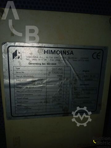 Agregat prądotwórczy Himoinsa EST-INS