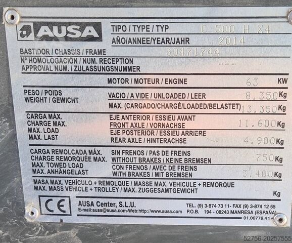 Gabelstapler Ausa C500 Hx4