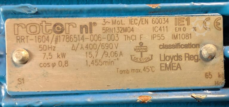 Compressore a pistoni ERVOR G06 ELD