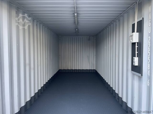 Kontener morski Other 20 Fuß One Way Stahlfussboden, Licht