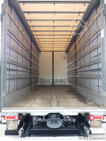 LKW mit Pritsche & Plane MERCEDES-BENZ 1833 LnR L-Fhs./Pritsche 7,35m/LBW 2to/Vollluftg