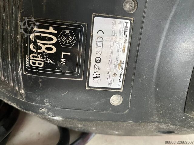 Gebrauchte Abbruchhammer Hilti TE 3000-AVR HILTI TE 3000-AVR