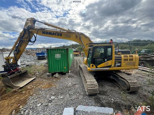 Rupsgraafmachine Komatsu PC290LC-11 Crawler excavator w/ tilt and 2 buckets