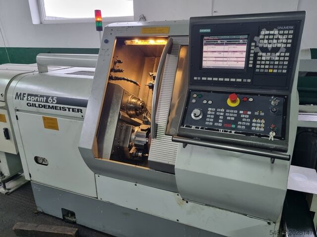 Cnc dreje- og fræsecenter Gildemeister MF Sprint 65 C axis Perfect condition