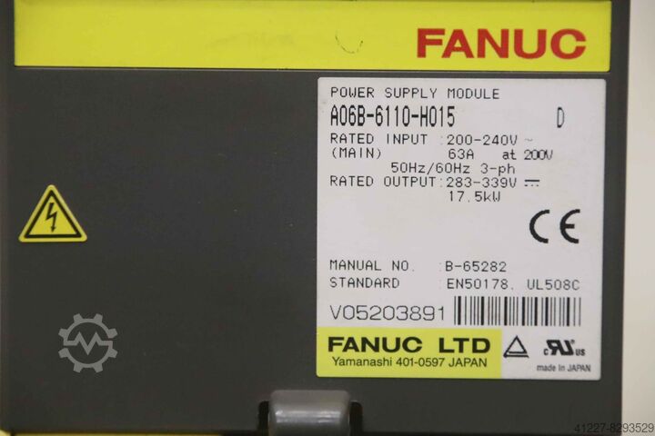 Servocontrolador Fanuc Santenberg A06B-6110-H015