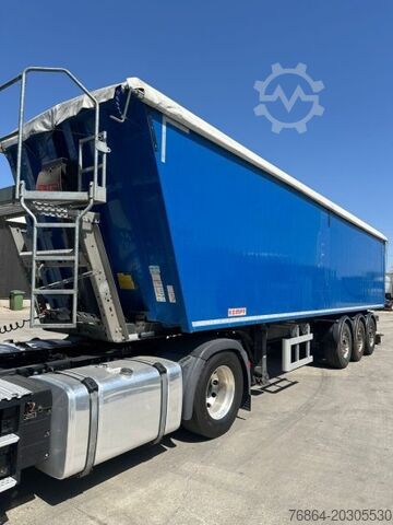 Kippers oplegger KEMPF SKM 39 ALU-KASTENMULDE 55M³ ROLLPLANE