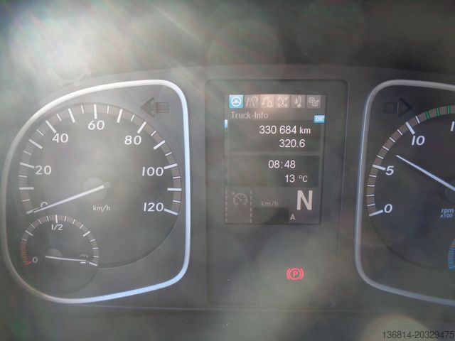 Kombi vozilo sa ceradom MERCEDES-BENZ Atego 816 Klima 1.Hand