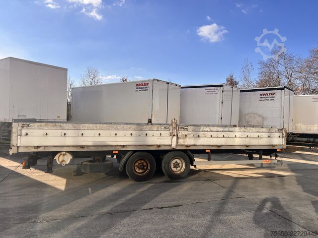 Open trailer with tarp Tang, Karl ZP105  Tandem Pritschenanhänger