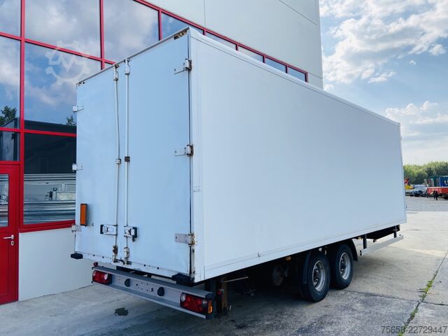 Box trailer Tang, Karl K105  Tandem Kofferanhänger vorn Durchladbar