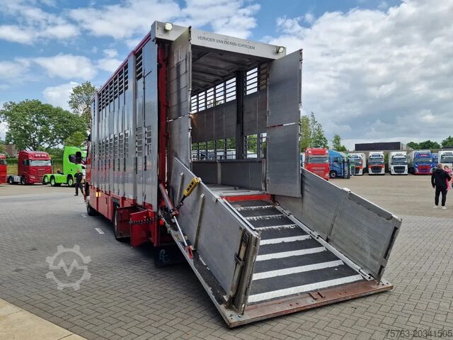Veetransport Volvo FM 250 4x- Livestock 2 deck - Lifting floors - ...