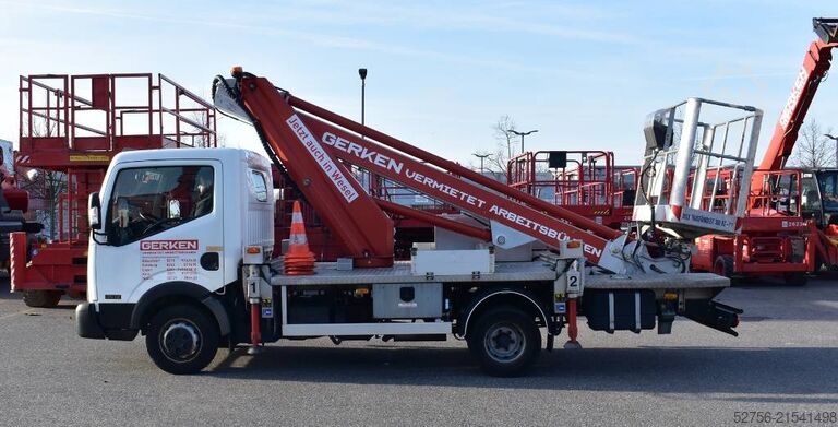 Plate-forme élévatrice sur camion Multitel MT162EX