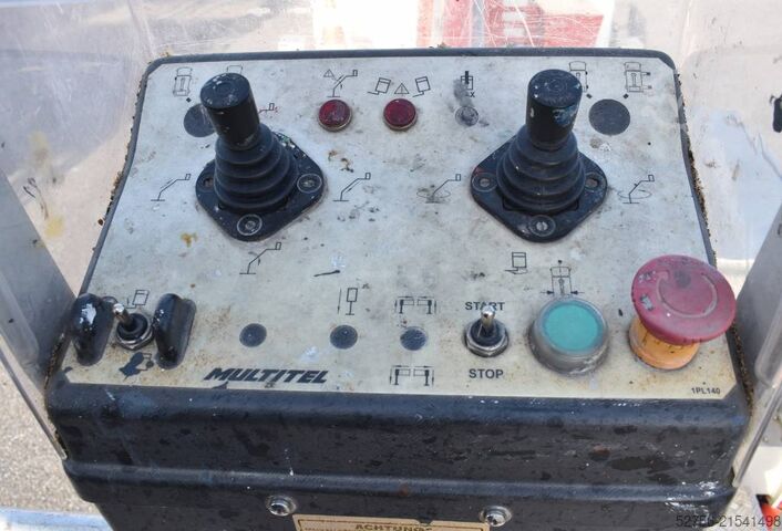 Plate-forme élévatrice sur camion Multitel MT162EX