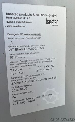 Güntner - Basetec GFW 090.1/3 DryCooler Güntner - Basetec GFW 090.1/3 64kW