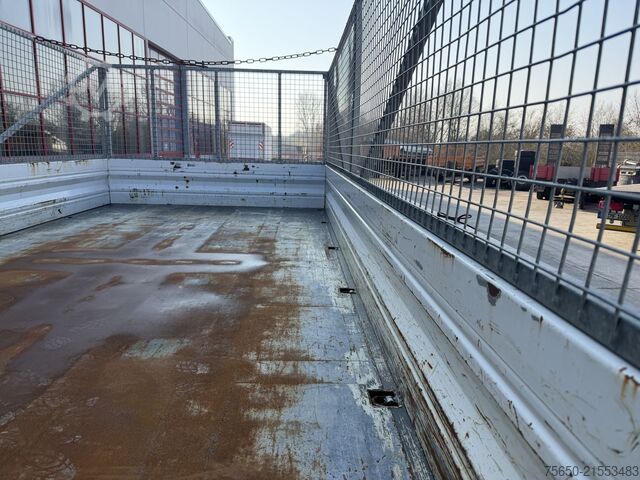 Remolque volquete trilateral  TK  Tandemkipper- Tieflader, Gitteraufsatz, Wenig Benutzt