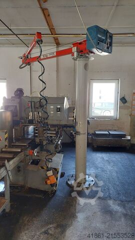 Guindaste de manuseio pneumático com braço articulado ZASCHE KSL – L – 60 -3.6 – 2.5