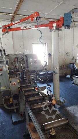 Guindaste de manuseio pneumático com braço articulado ZASCHE KSL – L – 60 -3.6 – 2.5