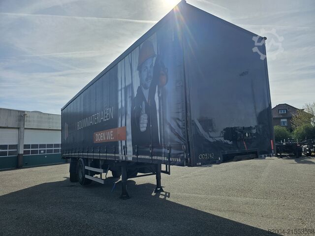 2008 PACTON T2-001 městský návěs | délka 10,40 m | říditelná náprava | zvedací náprava | BPW kotoučo PACTON T2-001  CITY TRAILER| 10.40 LONG | STEERING AXL...