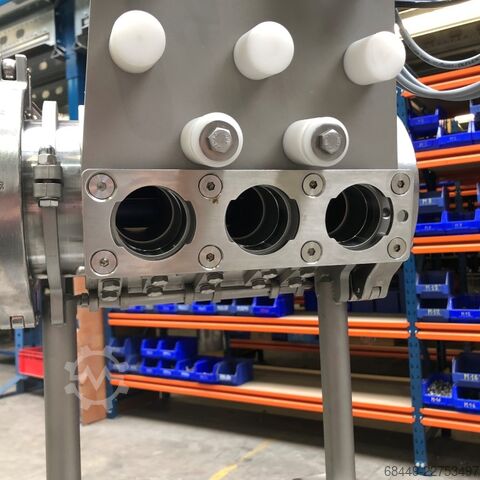 Vleesverwerkingsmachine Barsso Product stroomverdeler, 3-uitgangen
