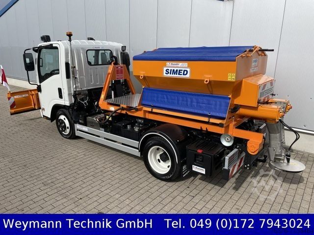 Otros ISUZU NMR Autom. Abrollkipper, Unihydr.+Winterdienst