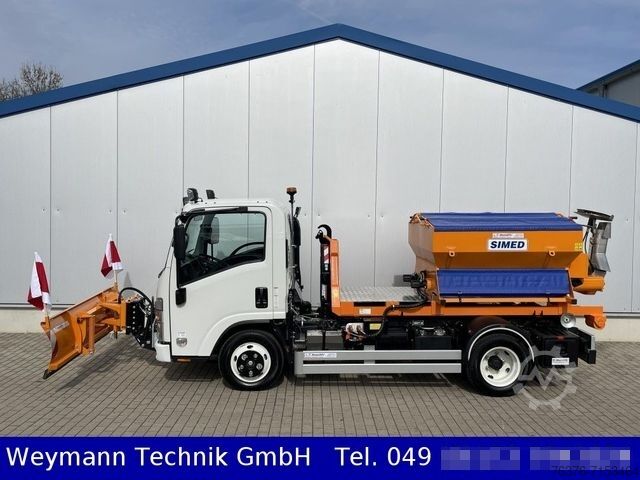 Otros ISUZU NMR Autom. Abrollkipper, Unihydr.+Winterdienst