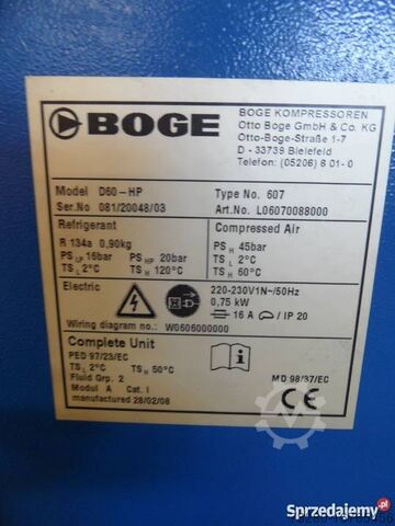 Mobiele kraan BOGE D 60 - HP