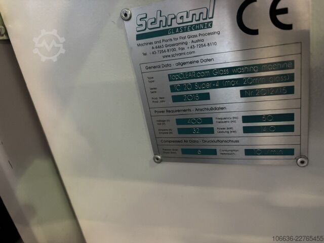 Máquina de lavar industrial Schraml Top Clear 20 Super-4