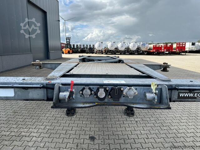 Kontejnerski transport Van Hool 20FT/30FT ADR CHASSIS / galvanized / BPW DRUM /...