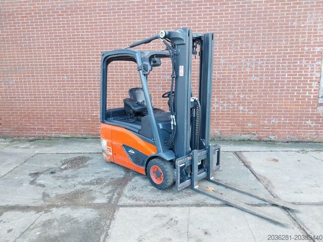 Electric 3-wheel forklift Linde E16-02