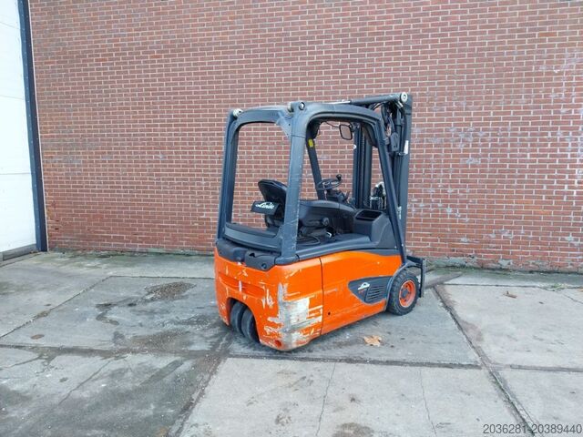 Electric 3-wheel forklift Linde E16-02
