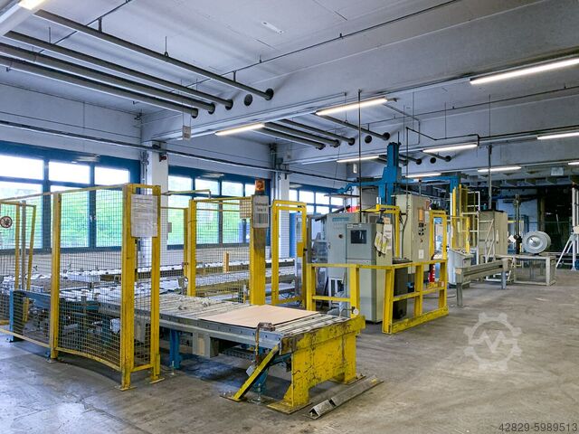 Palletomsnoerings- en foliewikkellijn Cyklop XZE-311-22 und Cyklop GL 1020