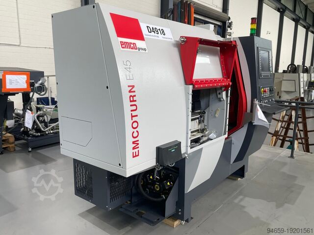 CNC esztergáló és maró központ EMCO EMCOTURN E 45