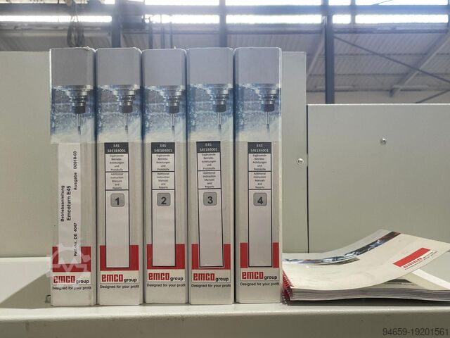 CNC esztergáló és maró központ EMCO EMCOTURN E 45