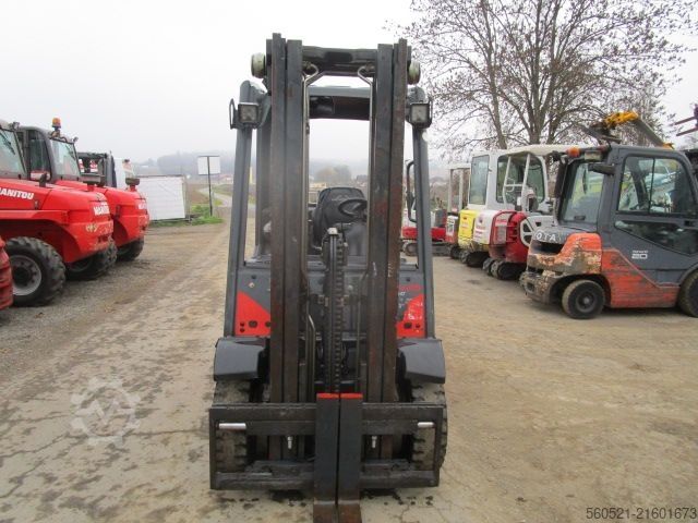 Diesel Forklift Linde H25D-02 Triplex-Freihub 4,7m + Seitenschieber