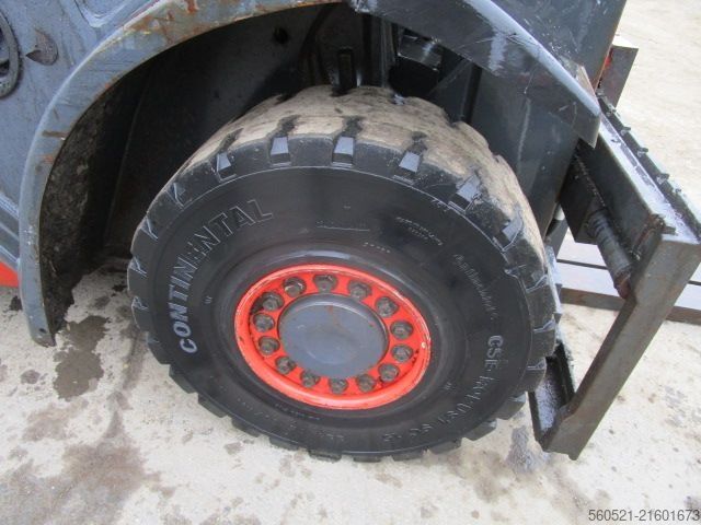 Diesel Forklift Linde H25D-02 Triplex-Freihub 4,7m + Seitenschieber