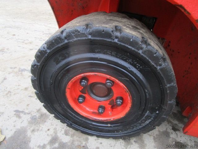 Diesel Forklift Linde H25D-02 Triplex-Freihub 4,7m + Seitenschieber