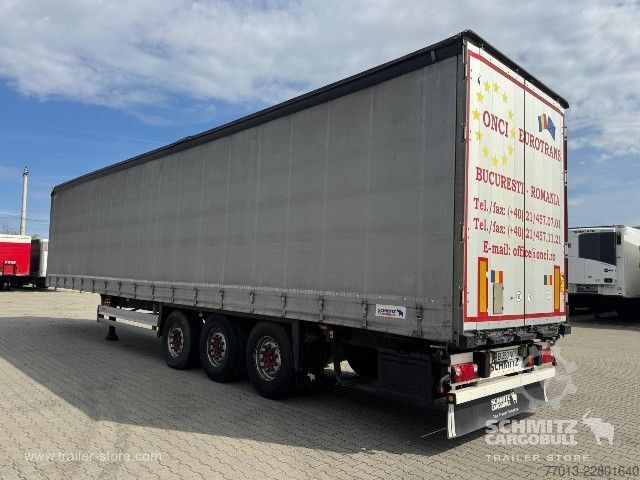 Brandalı açık yarı römork Schmitz Cargobull Curtainsider Standard