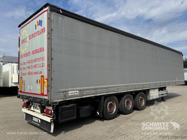 Brandalı açık yarı römork Schmitz Cargobull Curtainsider Standard